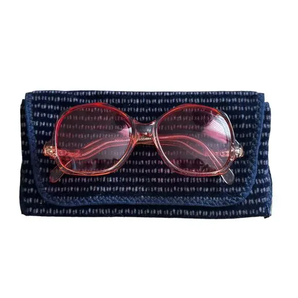 Vintage 80s Pink Glasses Kenmark Kitty Frames - Picture 11 of 11